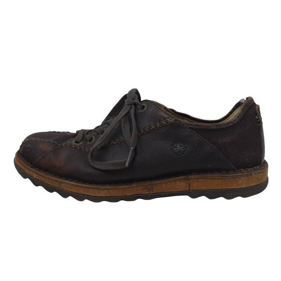 Dr. Martens Oxford Shoes Mens 11 Brown Leather Canvas Comfort Lace Up main image 10